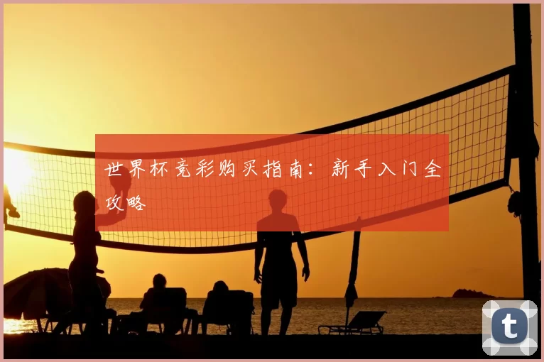世界杯竞彩购买指南：新手入门全攻略