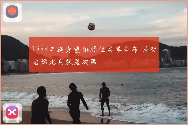 1999年选秀重排顺位名单公布 马努吉诺比利跃居次席