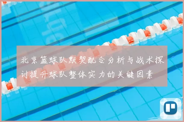 北京篮球队默契配合分析与战术探讨提升球队整体实力的关键因素