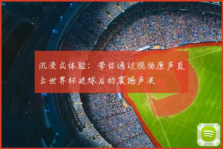 沉浸式体验：带你通过现场原声直击世界杯进球后的震撼声浪
