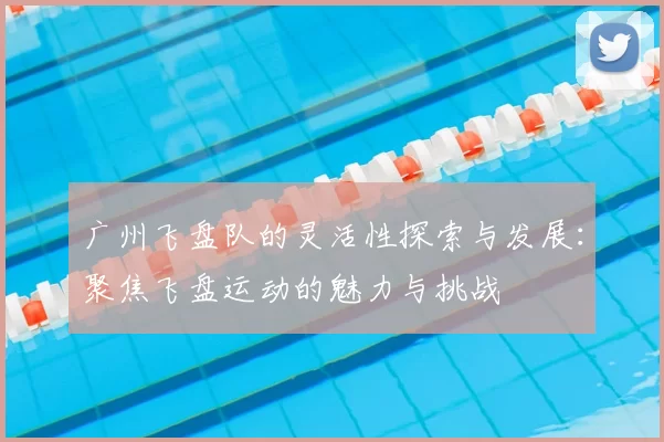 广州飞盘队的灵活性探索与发展:聚焦飞盘运动的魅力与挑战